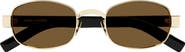 Saint Laurent SL 706 53mm Oval Sunglasses