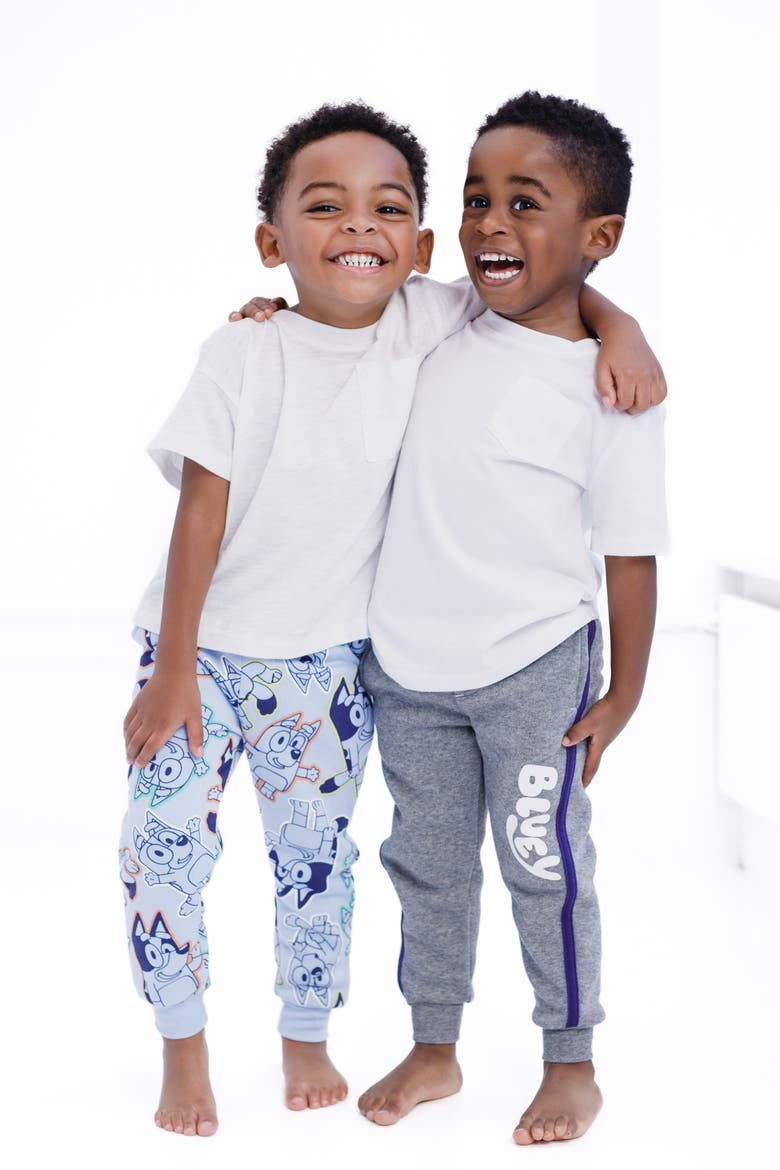 2-Pack Fleece Jogger Pants, Alternate, color, Bluey Blue Grey