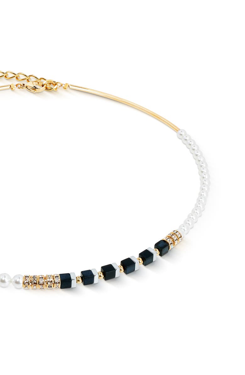 COEUR DE LION Precious Fusion Offset Necklace, Alternate, color, Pearl