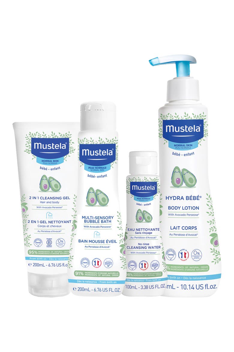 Bathtime Essentials Gift Set, Alternate, color, WHITE