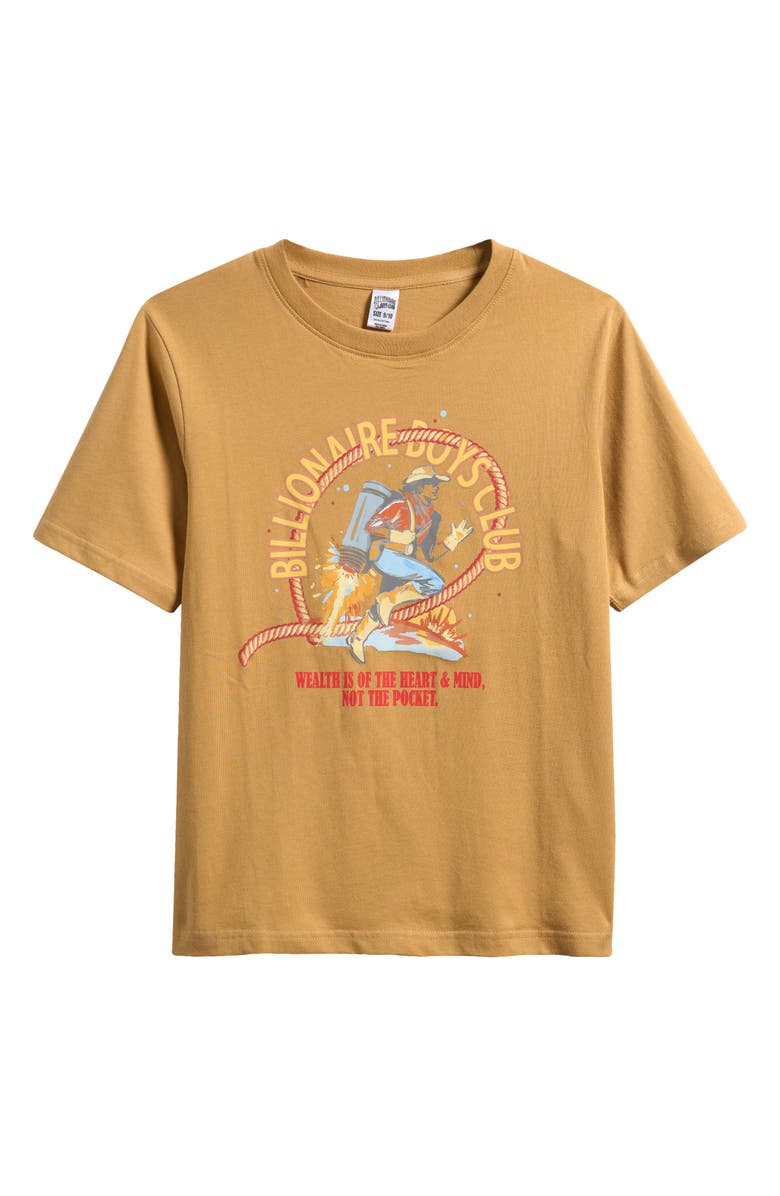 Billionaire Boys Club Kids' Old Frontier Cotton Graphic T-Shirt, Main, color, 