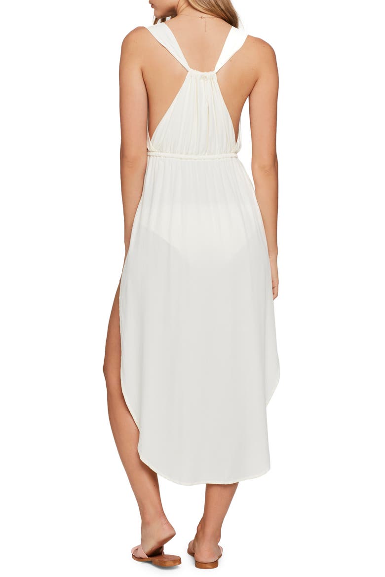 L Space Kenzie Cover-Up Midi Dress, Alternate, color, CREAM
