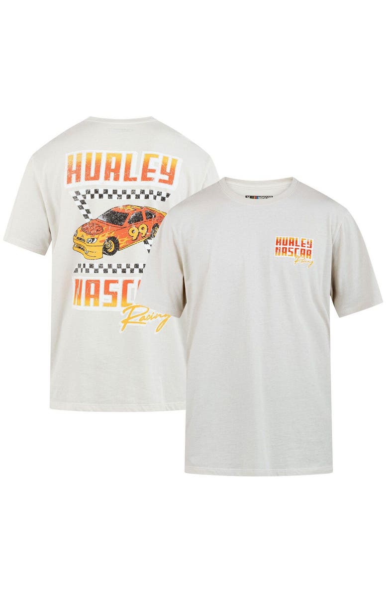 Hurley Men's Hurley x Everday Cream NASCAR Everyday Faster T-Shirt, Main, color, Cream
