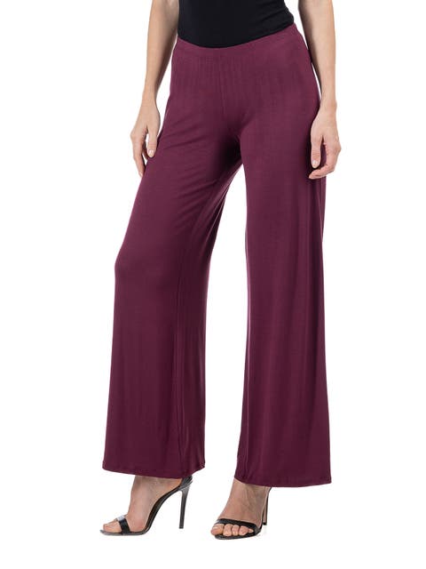 Comfortable Solid Color Palazzo Pants