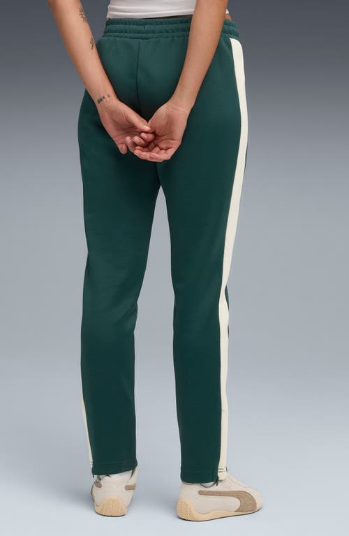 Puma T7 Always On Straight Track Pants In Green