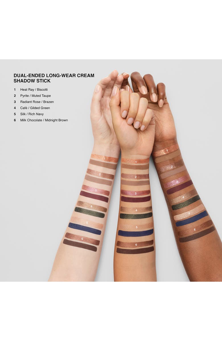 Bobbi Brown Dual-Ended Long-Wear Waterproof Cream Eyeshadow Stick, Alternate, color, Milk Chocolate/ Midnight Brown