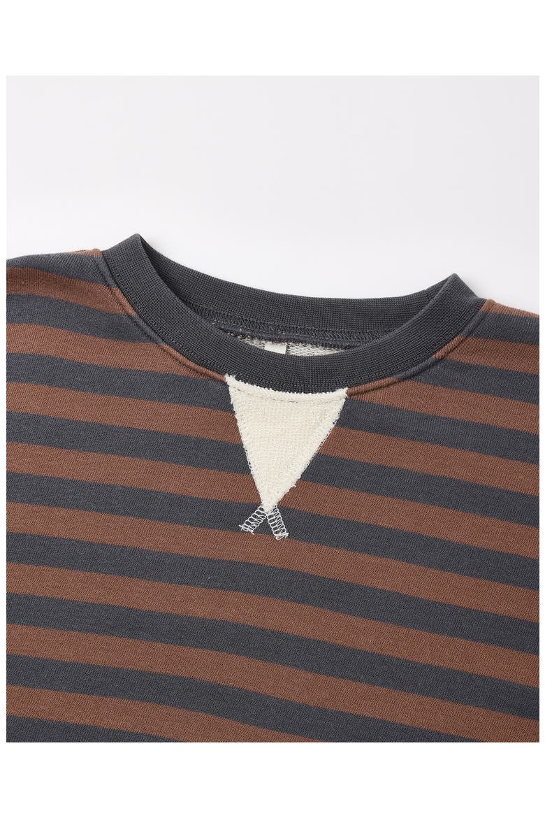 Kids' Oversized Crew Sweatshirt, Alternate, color, MIDNIGHT