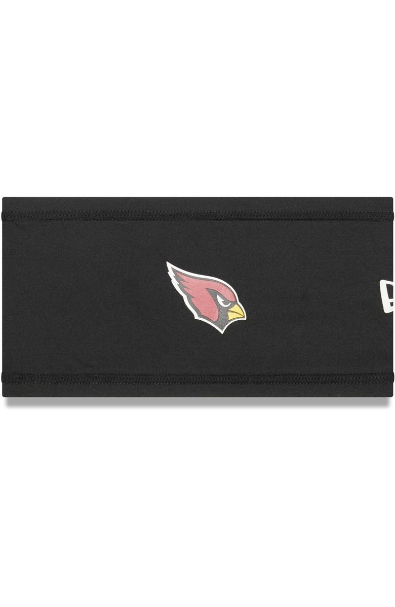 New Era Black Arizona Cardinals COOLERA Official Training Camp Headband, Main, color, Black