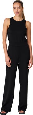 Rebody Active That's a Wrap Scuba Knit Jumpsuit