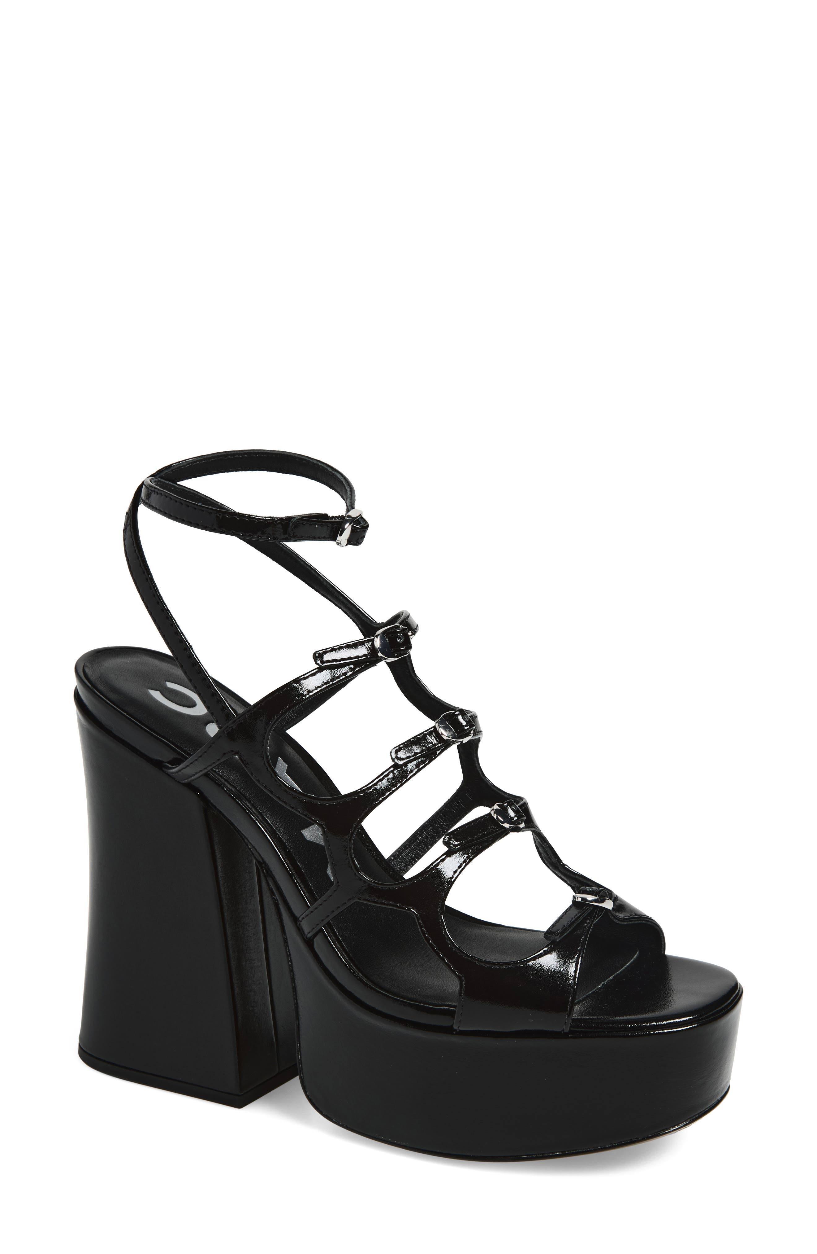 The Kiki Leather Platform Sandal