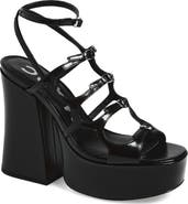 Marc Jacobs The Kiki Leather Platform Sandal