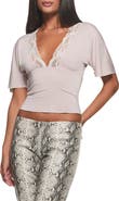 I.AM.GIA Meren Lace Trim Top