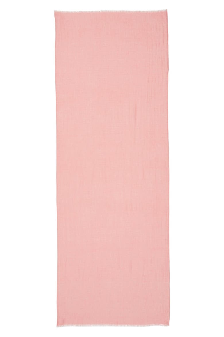 Cashmere & Silk Scarf, Alternate, color, PINK COMBO