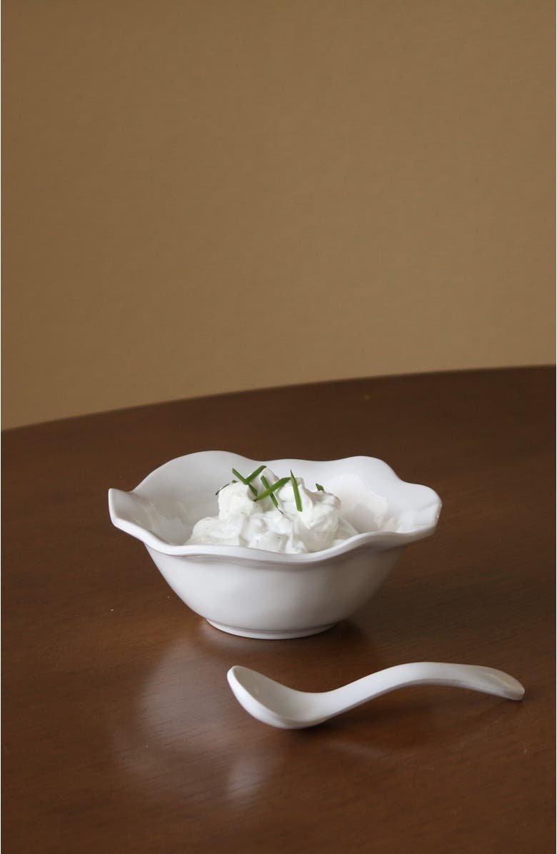 BEATRIZ BALL Collection Vida Havana Mini Bowl with Spoon, Alternate, color, White