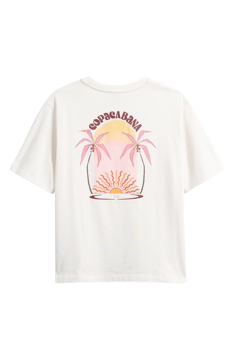 CHÉ Copacabana Resort T-Shirt, Alternate, color, Ecru - 17