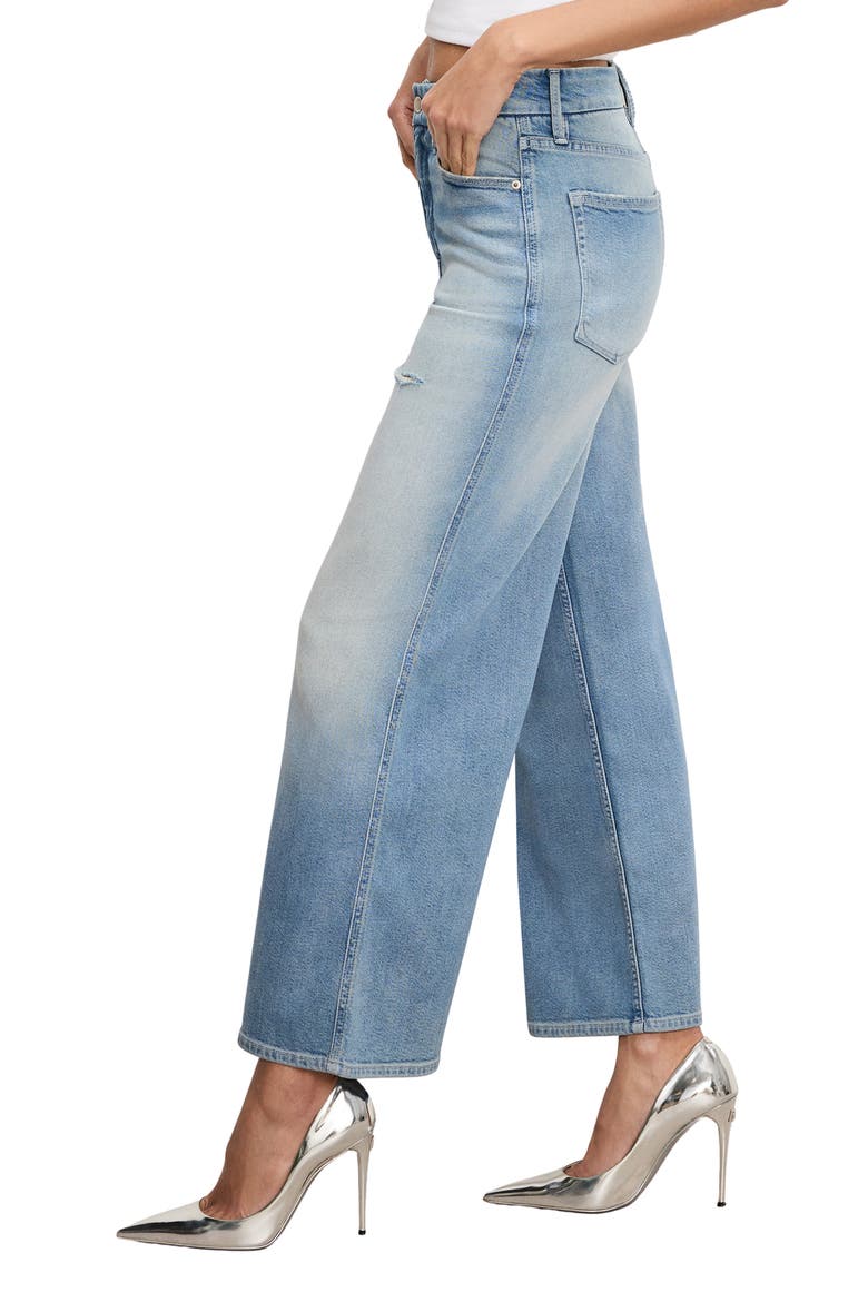 Good Skate Ankle Wide Leg Jeans, Alternate, color, INDIGO958