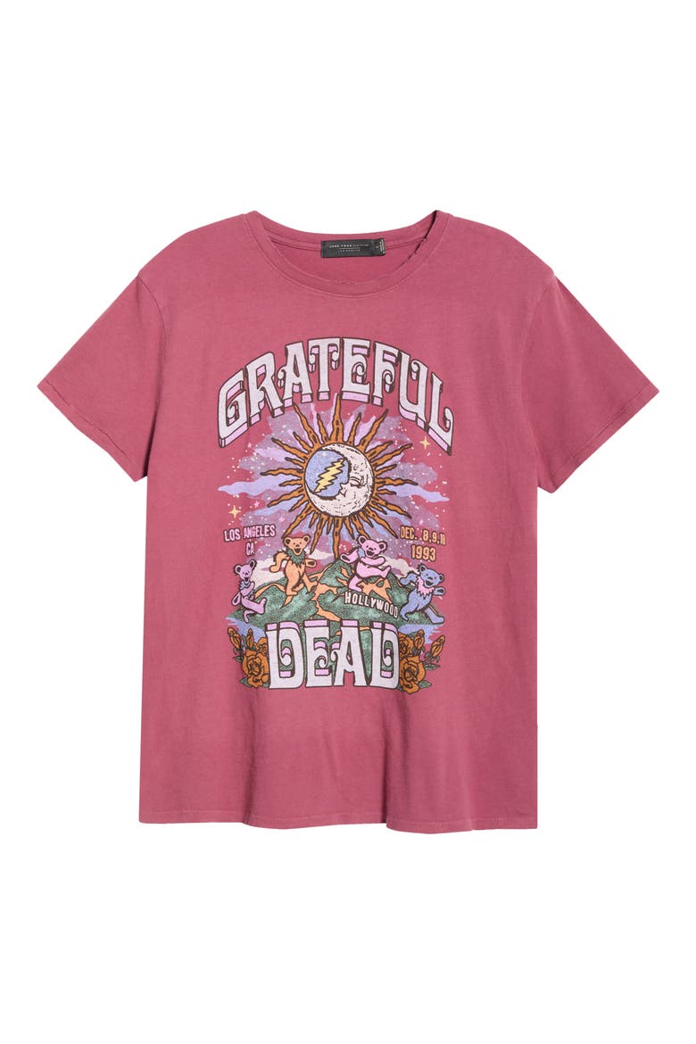 Grateful Dead Graphic T-Shirt, Alternate, color, ROAN DEAD LA