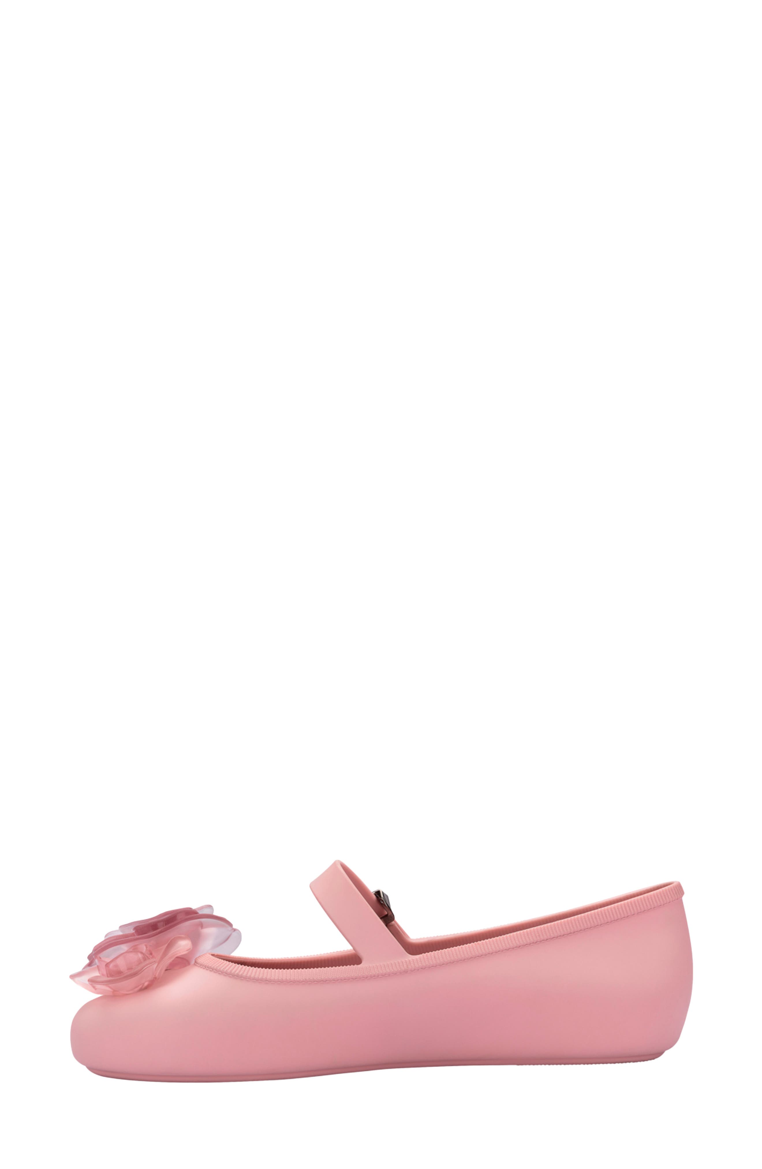 Soft Ballerina Petals Mary Jane Flat, Alternate, color, PINK