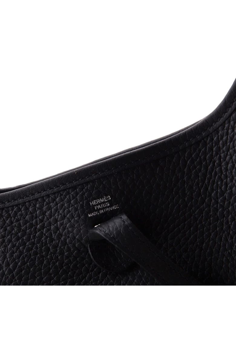 Pre-Owned Hermes Evelyne Bag Gen III Clemence TPM, Alternate, color, Noir