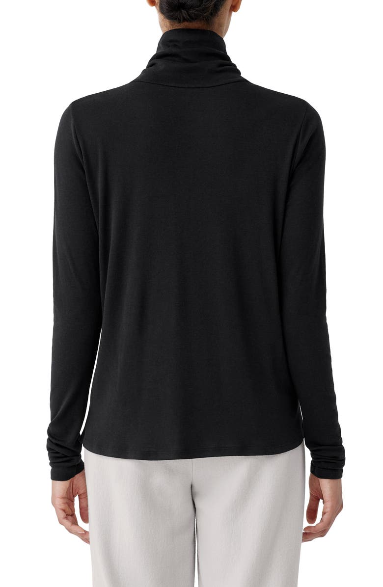 Eileen Fisher Scrunch Neck Top, Alternate, color, 