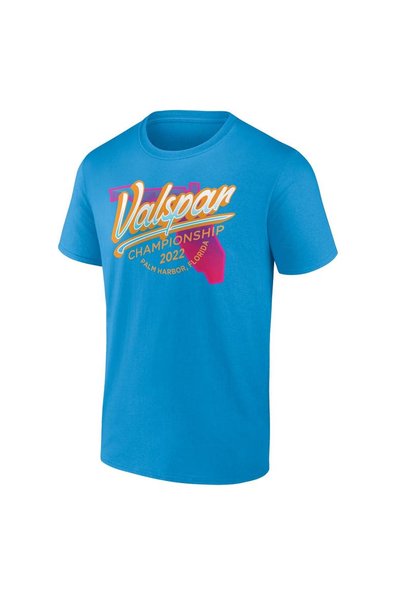Men's Fanatics Branded Blue 2022 Valspar Championship Champions T-Shirt, Alternate, color, Blue