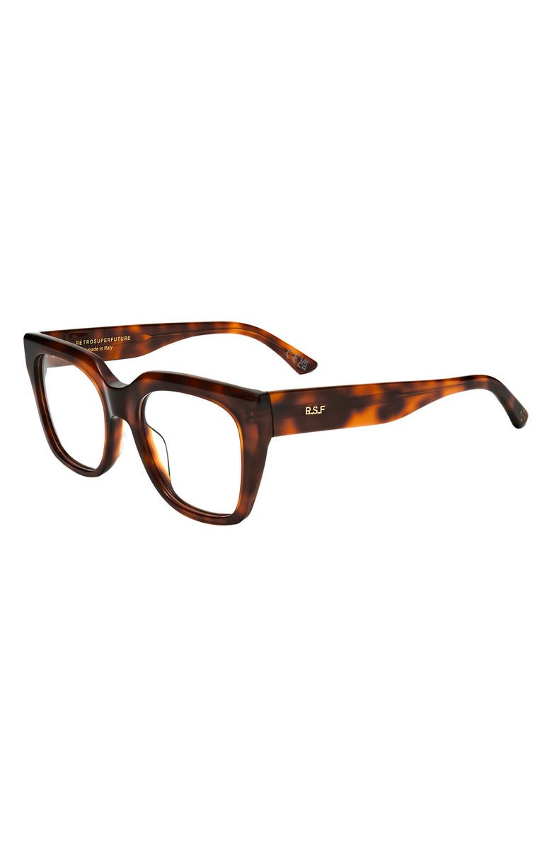 SUPER by RETROSUPERFUTURE<sup>®</sup> 58mm Rectangular Reading Glasses, Alternate, color, Tortoise