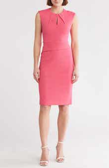 Calvin Klein Keyhole Sheath Dress
