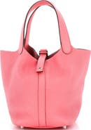 Pre-Owned Hermes Picotin Lock Bag Clemence PM