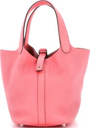 Pre-Owned Hermes Picotin Lock Bag Clemence PM