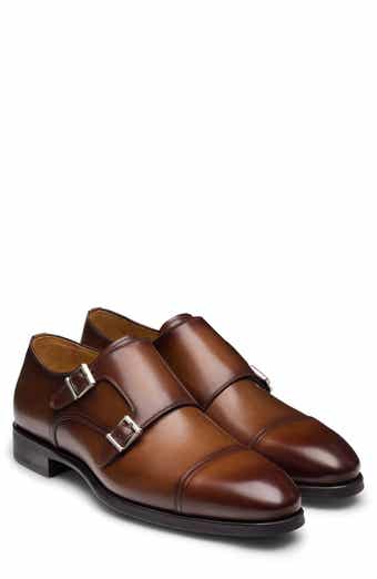 Magnanni Marco II Perf Water Resistant Monk Strap Shoe Men Nordstrom