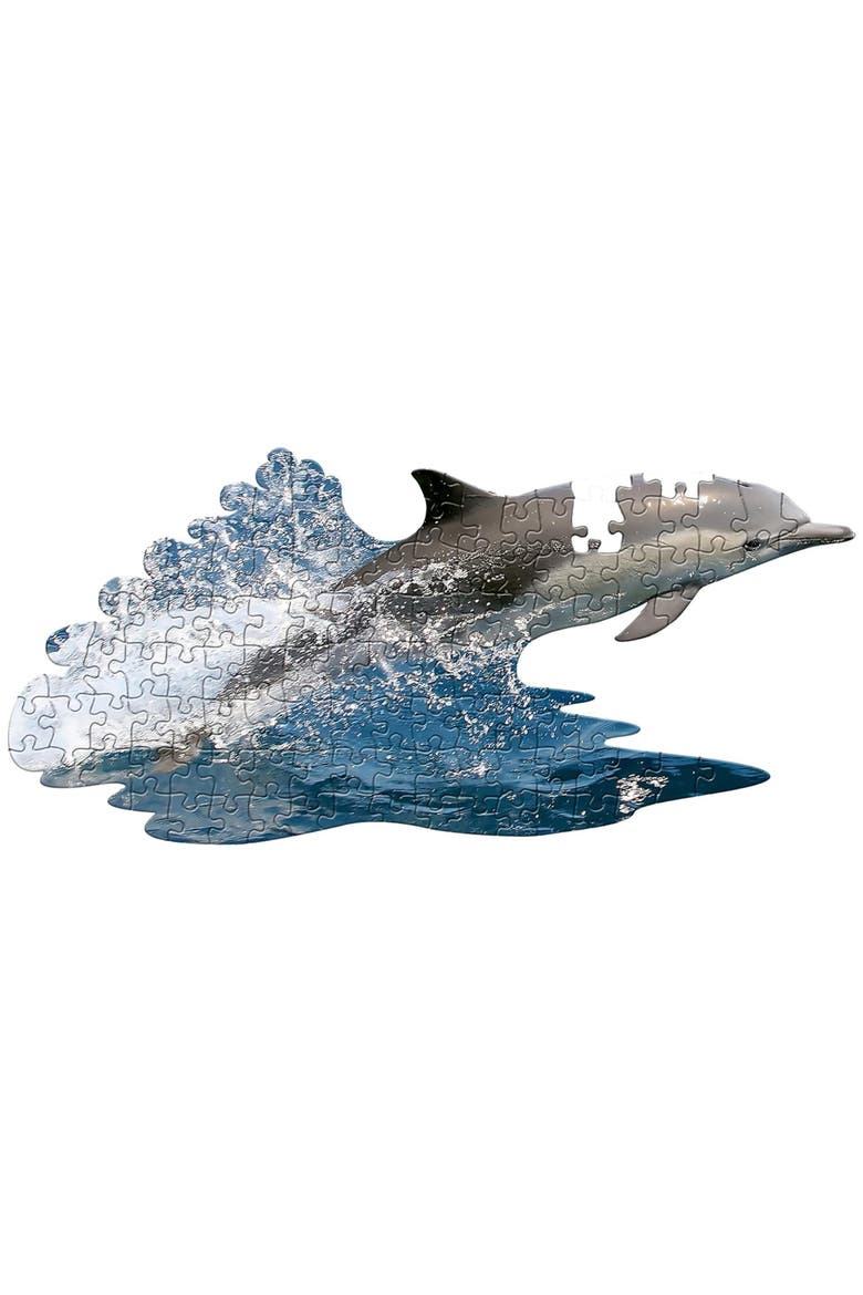 Lil Dolphin 100 Piece Jigsaw Puzzle, Alternate, color, Multicolored