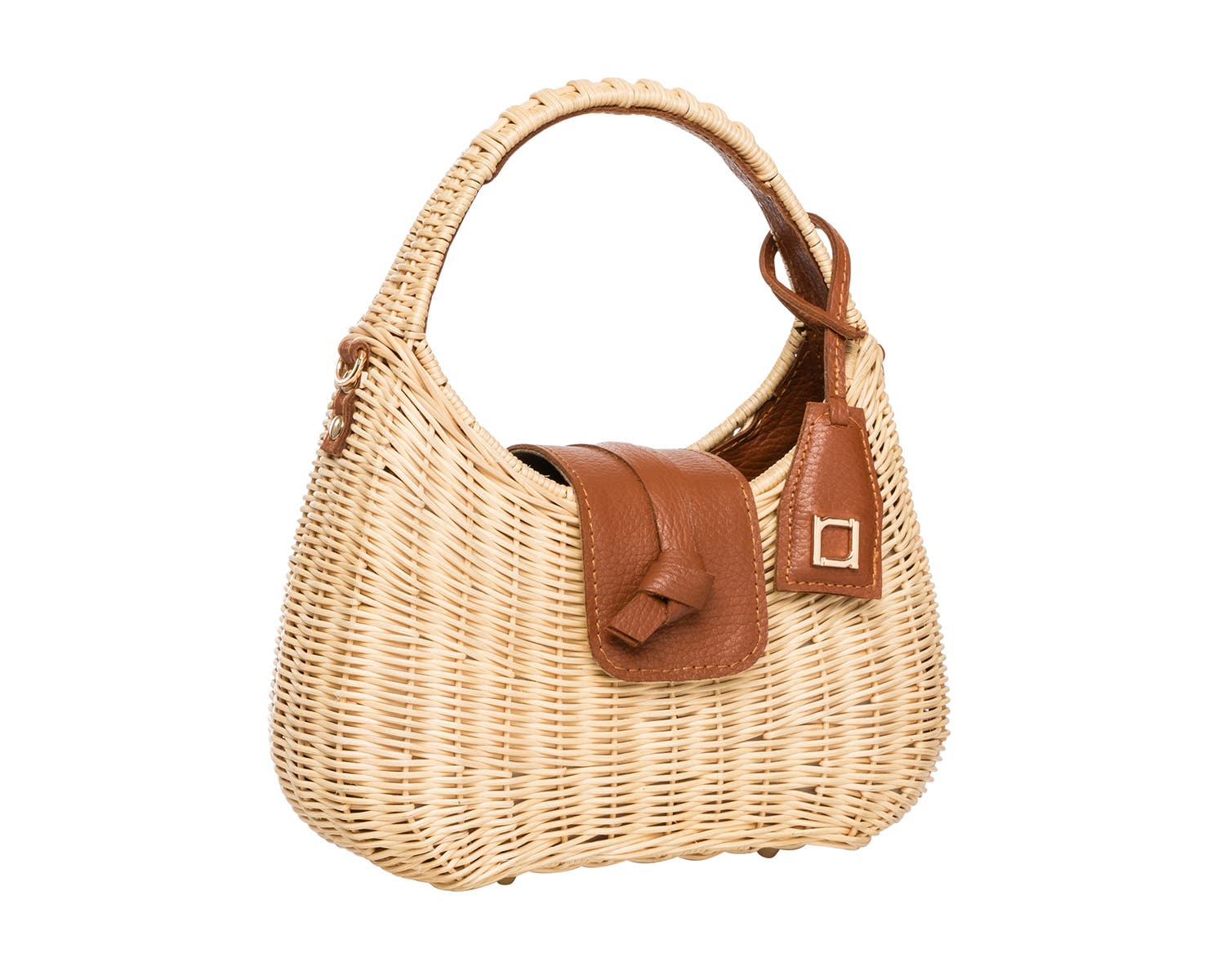 Rafe New York Mika Top Handle, Alternate, color, Natural / Cognac