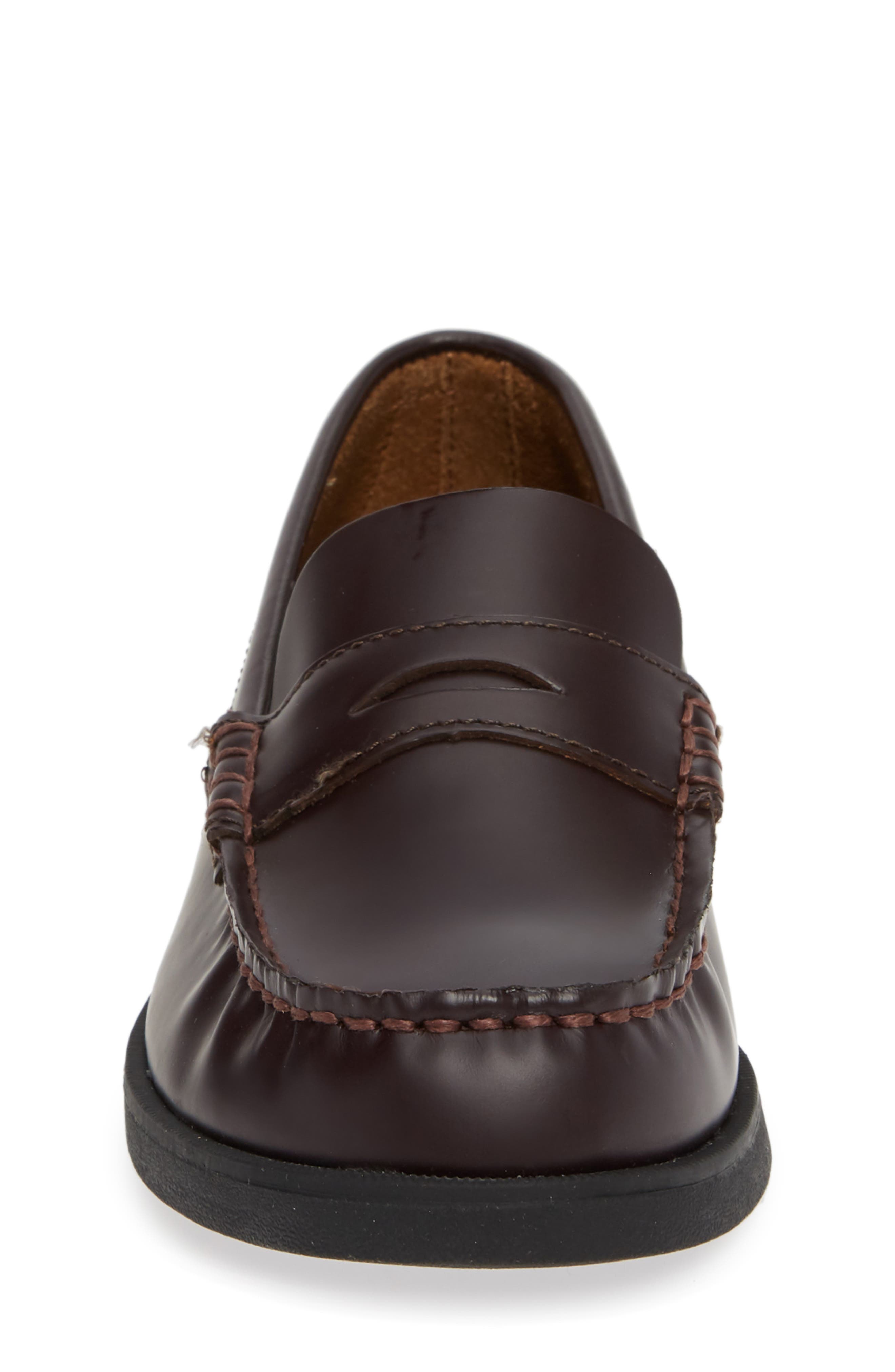 Sperry Kids 'Colton' Loafer, Alternate, color, BURGUNDY
