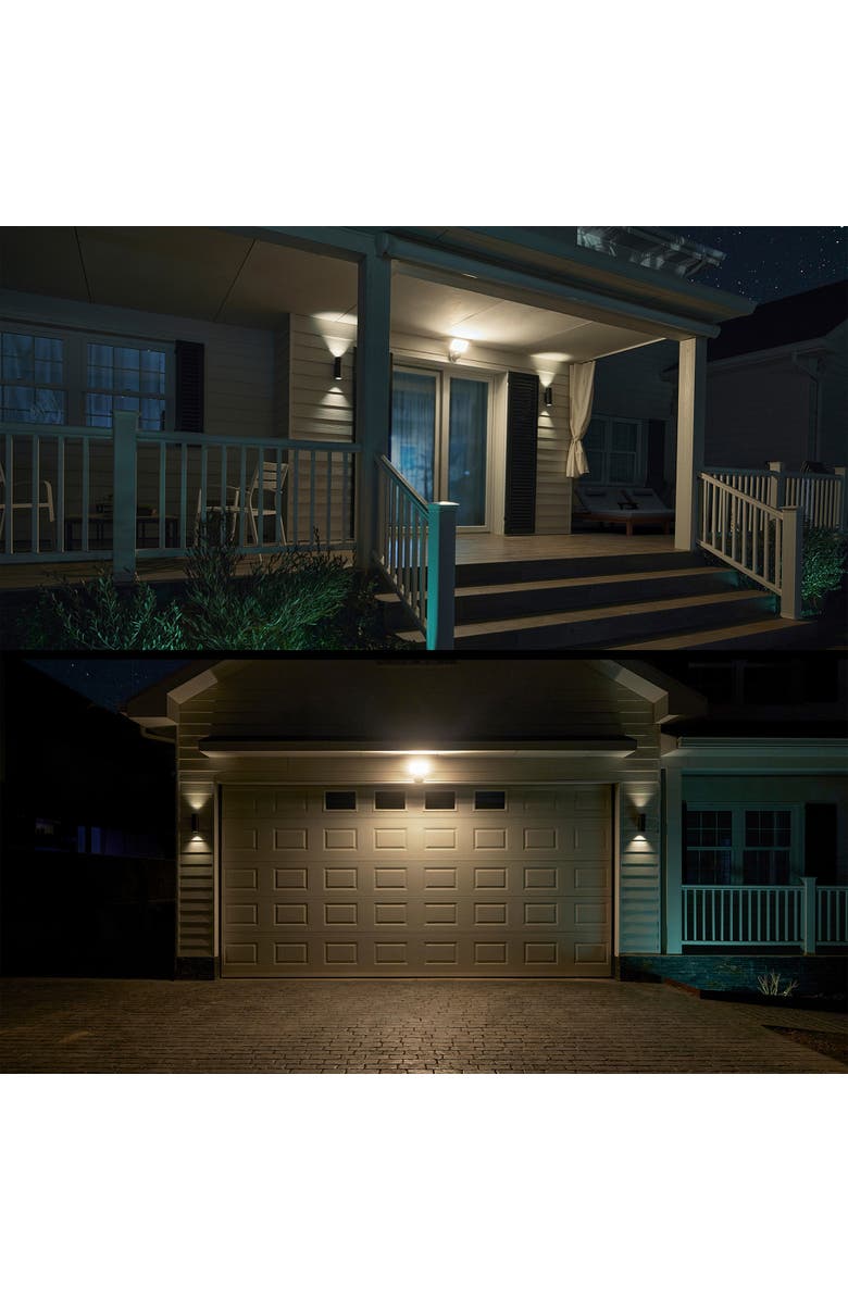 Philips Hue Hue Secure Outdoor Floodlight + Camera Bundle, Alternate, color, Black