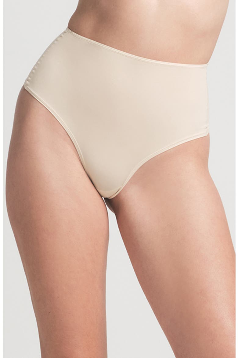 Fits Everybody High Waist Thong, Main, color, SAND