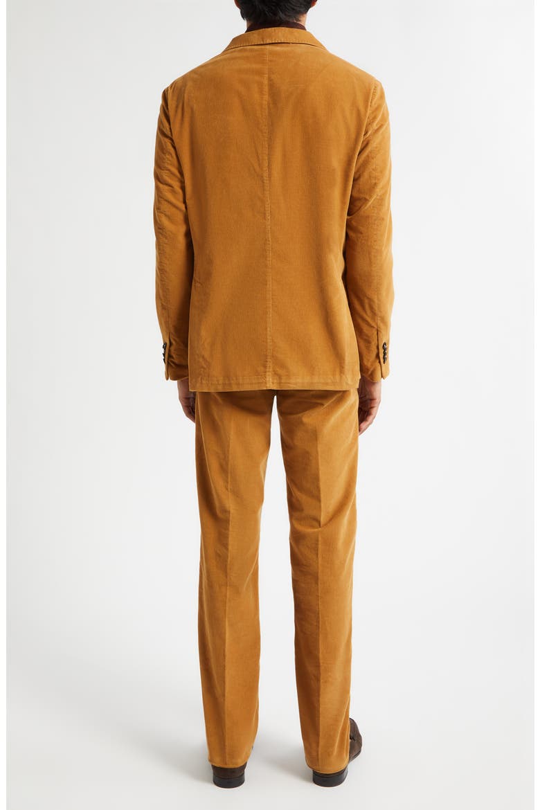Cotton Corduroy Suit, Alternate, color, BRONZE
