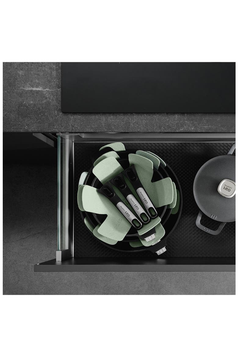 Leo Phantom 2-Piece Stir Fry Set, Alternate, color, BLACK
