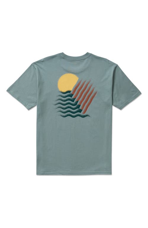 Billabong Canyons Regular Graphic T-shirt In Green