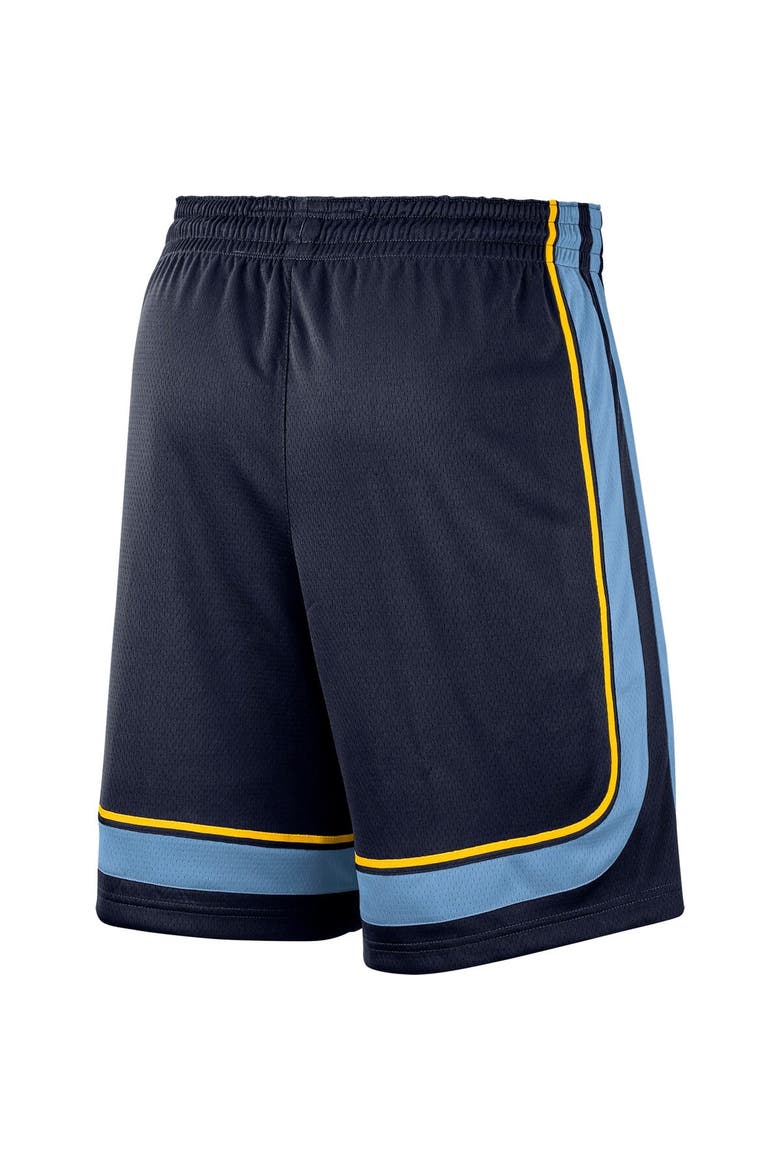 Men's Nike Navy 2019/20 Memphis Grizzlies Icon Edition Swingman Shorts, Alternate, color, Navy