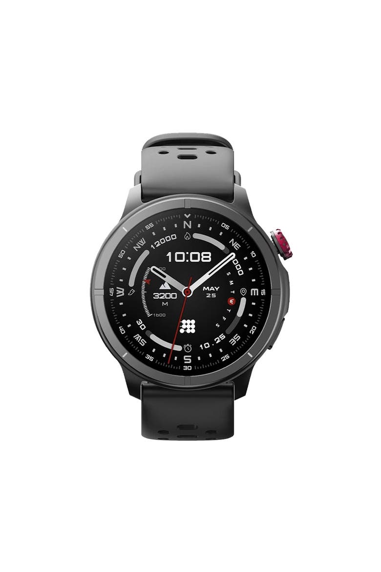 AURA Pro 2 Smartwatch with Built-In GPS, Route Navigation & Offline Maps, 1.48 inches AMOLED HD, Main, color, Black