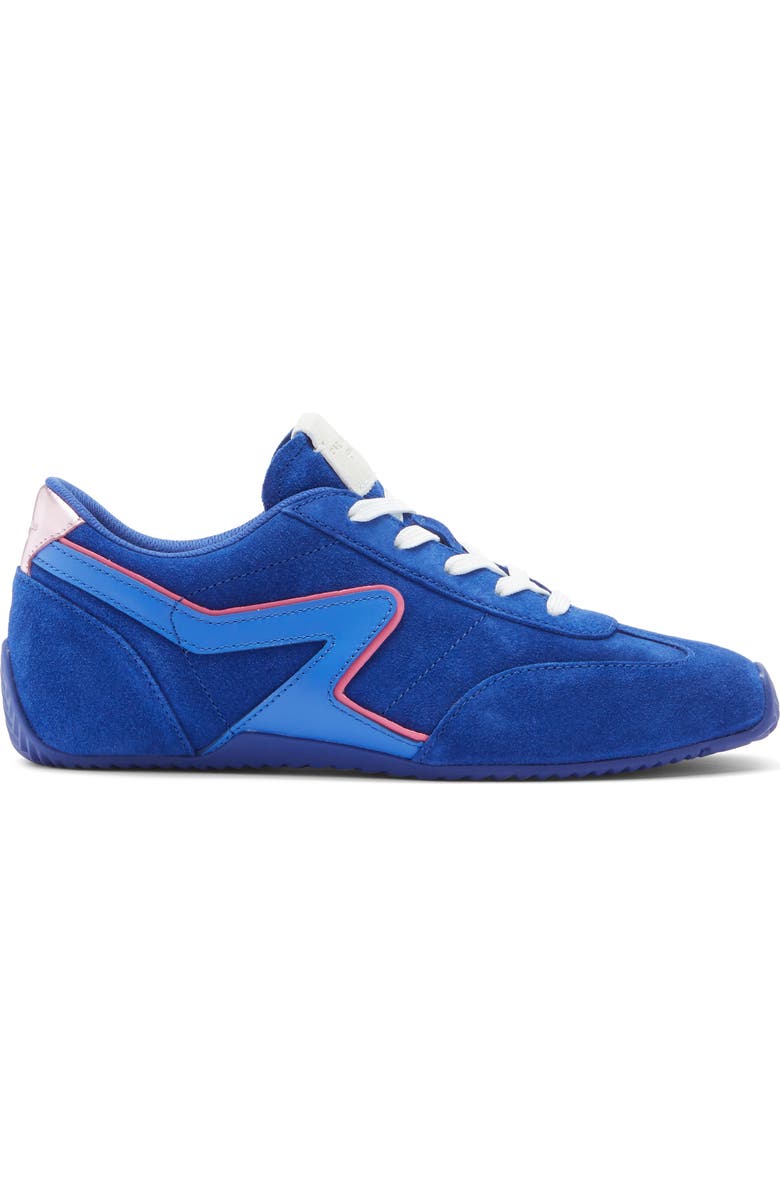 rag & bone Retro Runner Slim Ultra Sneaker, Alternate, color, Ultra Blue Suede