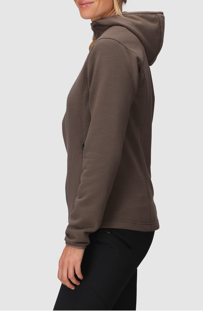 Outdoor Research Crescent Fleece Zip Hoodie, Alternate, color, Sable