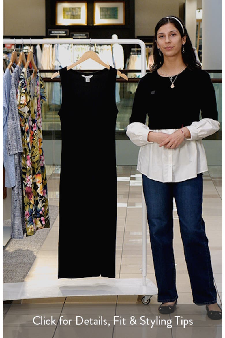 Drapey Ponte Midi Dress video
