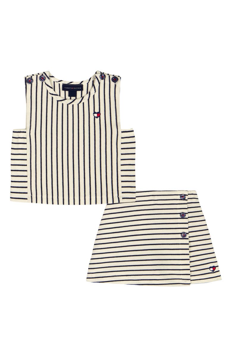 Tommy Hilfiger Kids' Stripe Tank & Shorts Set, Main, color, Prepack Assorted