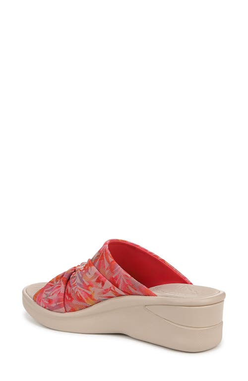 Bzees Serenade Slide Sandal In Coral