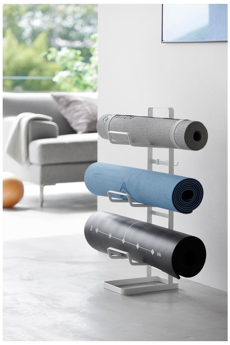 Fitness Equipment Storage Rack, Alternate, color, WHITE