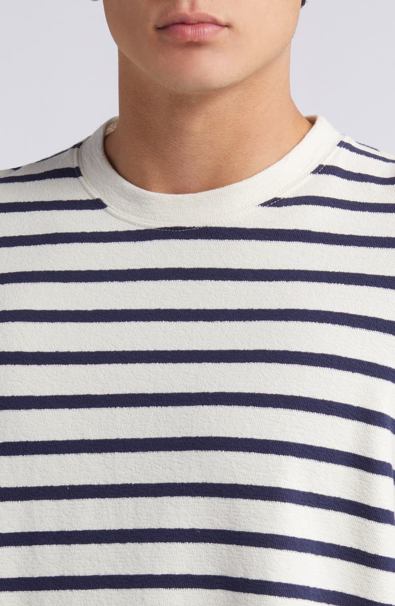 FRAME Stripe Long Sleeve Cotton T-Shirt, Alternate, color,