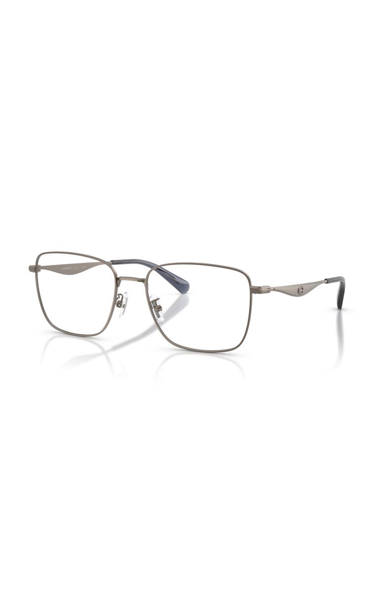 COACH 54mm Square optical glasses, Main, color, Grey
