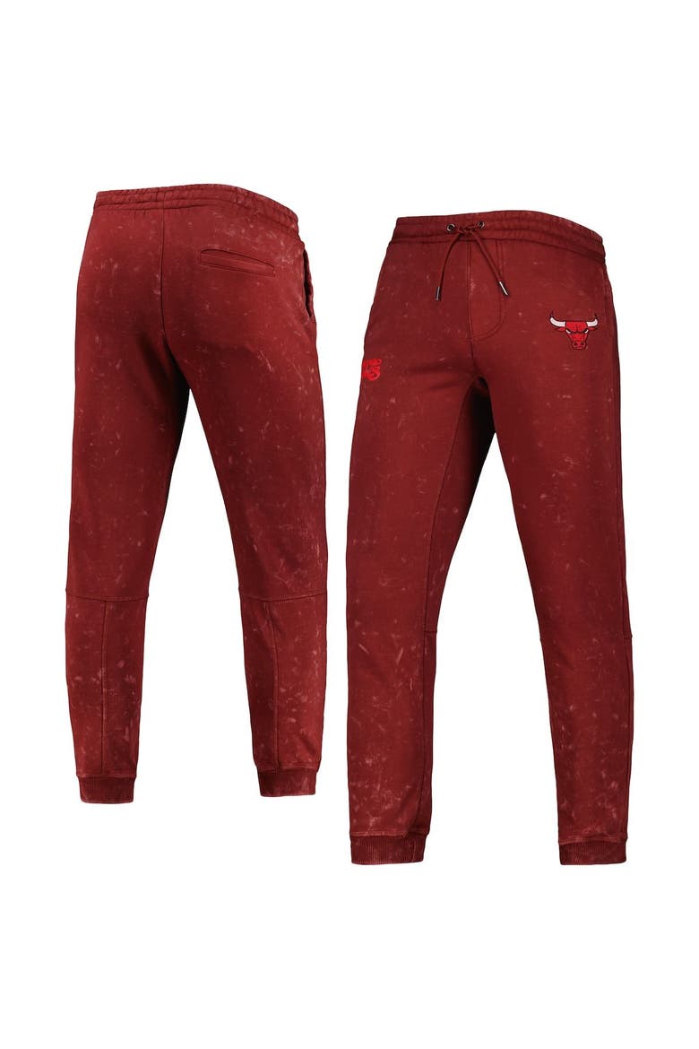 Unisex The Wild Collective Red Chicago Bulls Acid Tonal Jogger Pants, Main, color, Red