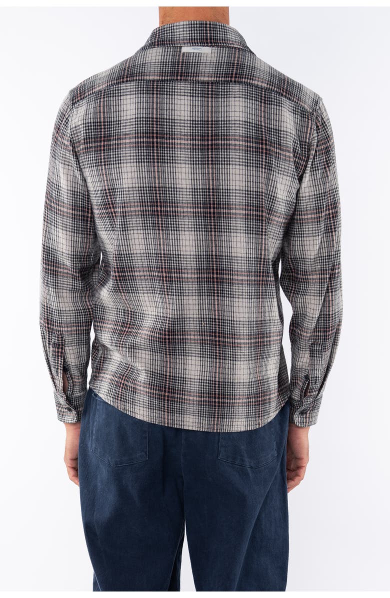 ARIKO Summer Softy Plaid Shirt, Alternate, color, Black / Red